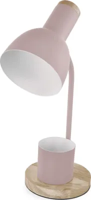 Stolní lampa POPPY na žárovku E27, růžová