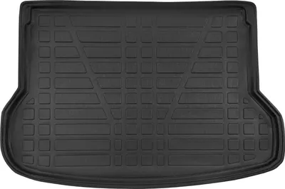 Image de Tapis De Coffre Sur Mesure Pour Nissan X-Trail 2014-2021, Noir, Antidérapant, Bord Haut, Toutes Saisons