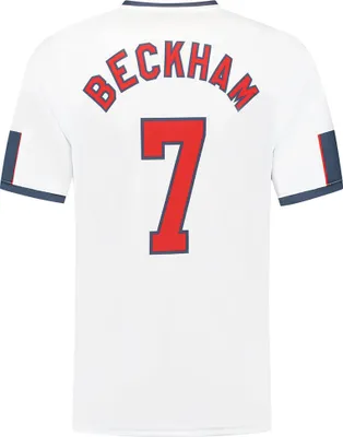 Zdjęcie produktu dla Koszulka piłkarska reprezentacji Anglii – domowa – Beckham – 1998 – rozmiar L