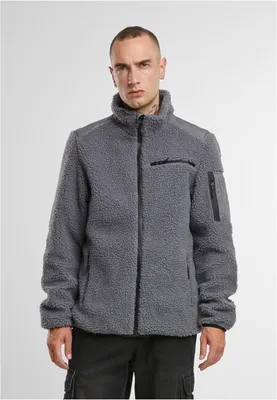 Obrázek produktu pro Pánská bunda Brandit Men Ramble Teddyfleece Jacket antracite - 4XL