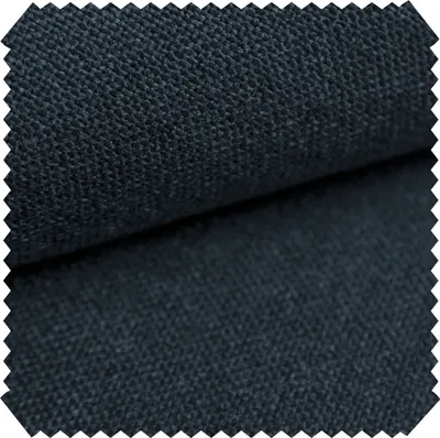 Produktbild von novely® AUEN Premium Möbelstoff - Robuster Webstoff - Fein Gewebter Polsterstoff - Pflegeleichte Meterware 1lfm - Farbe: 25 Dunkelblau Grau