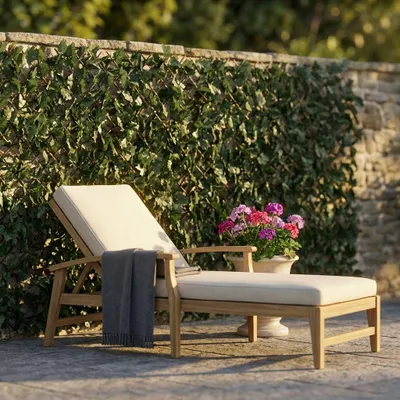 Immagine prodotto di Milani Home - siepe artificiale estensibile in legno 100 x 200 cm, griglia frangivista per balcone terrazzo e recinzione
