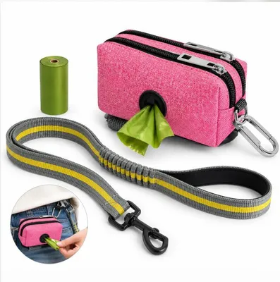 Produktbild von Hundekotbeutel-Dispenser für die Leine – Aufbewahrungstasche und Snackhalter für Hunde, geeignet zur Aufbewahrung von Kotbeuteln und Hunde-Accessoires