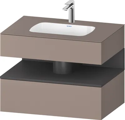 Produktbild von DURAVIT QA4785049430010 QTG EWT KWTU 800 Wß Hgl. Be
