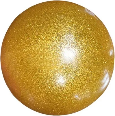 Productafbeelding van Gymnastiekbal - Fitness bal - Balansoefeningen - Anti-burst ontwerp - 18 cm - Goud