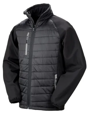 Produktbild von Result - "Compass" Weste für Herren/Damen Uni FK1534 (XL) (Schwarz/Grau)
