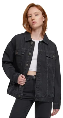 Produktbild von Urban Classics Damen Jeansjacke Ladies Oversized 90`s Denim Jacket, Jeansjacke f
