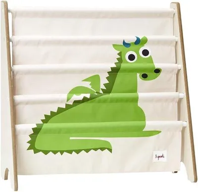 Produktbild von Famanu Bücherregal - praktischer Organizer für Kinderzimmer, Drache