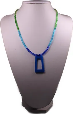 Obrázok produktu pre MerryDesign Glasperlen im Farbverlauf mit Epoxidanhänger