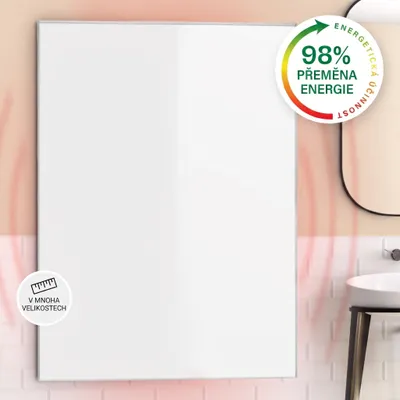 Obrázek produktu pro Klarstein Infračervený ohřívač s termostatem, elektrický ohřívač s výkonem 960 W, infračervený ohřívač na zeď, infračervený panel s dálkovým ovládáním a časovačem, elektrický ohřívač pro ploché panely, nástěnný ohřívač bez tvorby CO2