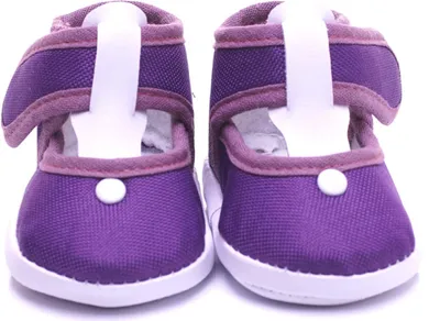 Produktbild von Toma Baby Krabbel Schuhe mit Klettverschluss Lila 11cm EU18