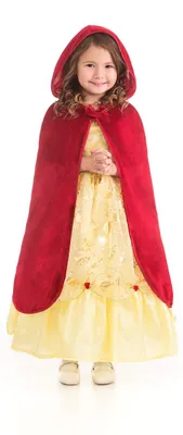 Immagine prodotto di Costume da mantello rosso Little Adventures per bambini da 1 a 5 anni