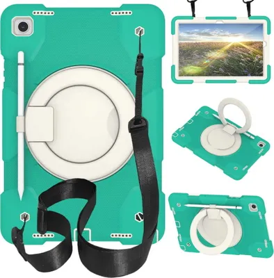 Immagine prodotto di Custodia per Samsung Galaxy Tab A 8.0" Stand tracolla Blu