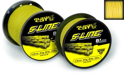 Produktbild von Black Cat Schnur S-Line Länge 250m ø0,42mm