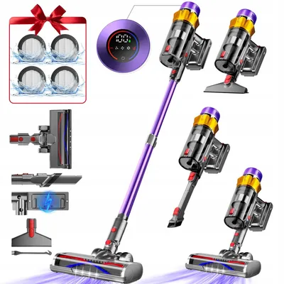 Produktbild von Staubsauger 550 W, 55.000 Pa, 70 Min, 1,8 L, Led, Hepa Und Dufttabletten