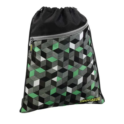 Produktbild von Coocazoo Sportbeutel RocketPocket Crazy Cubes Green