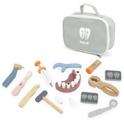 Produktbild von PolarB Dentist set, Holz, Mehrfarbig