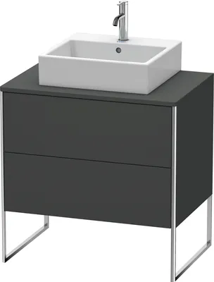 Produktbild von Waschtischunterbau XSQUARE 778x800x548mm graphit matt 778 x 800 x 548 mm graphit matt