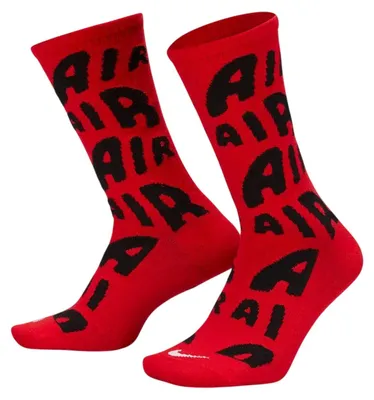 Image de Nike - Chaussettes « Essentials » pour hommes/femmes Unie - Quotidien PP3742 (34 EU - 38 EU) (Rouge)