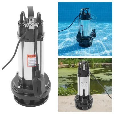 Imagen del producto de Bomba sumergible para aguas residuales - 2200 W de potencia - Capacidad de 26 m³/h - Acero inoxidable