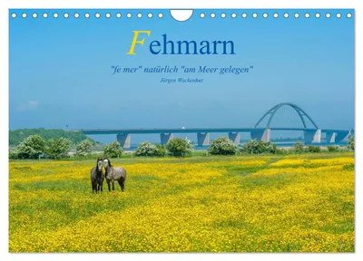 Produktbild von Fehmarn - "fe mer" natürlich "am Meer gelegen" (Wandkalender 2027 DIN A4 quer), CALVENDO Monatskalender