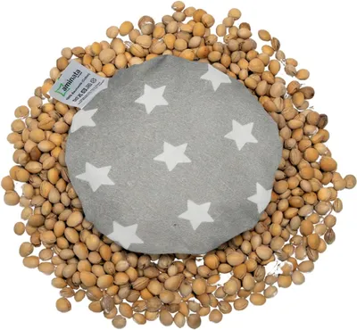 Produktbild von Kissen mit Kirschkernen, warm, 15 cm rund, für Babys und Kleinkinder