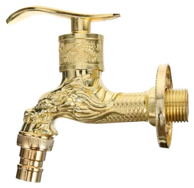 Produktbild von Antiker Wasserhahn für Badewanne und Waschbecken zur Wandmontage