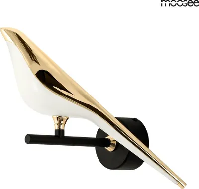 Obrázek produktu pro Zlatá nástěnná lampa MOOSEE BIRD