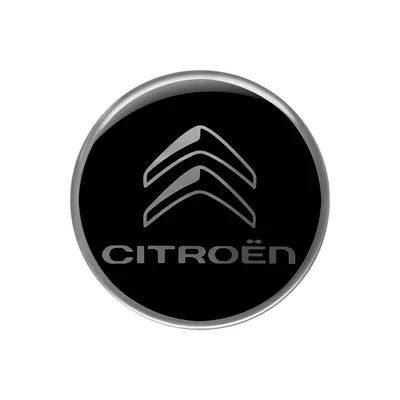 Obrázek produktu pro Nálepka s logem Citroen 3D, černá, 52 mm