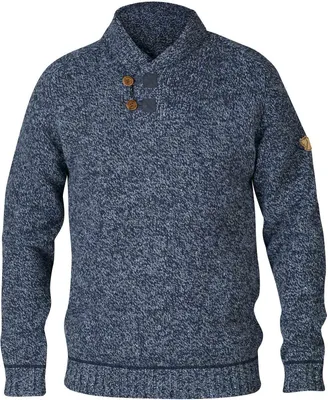 Image de Pull Fjällräven Lada, couleur bleu, taille S, pour homme