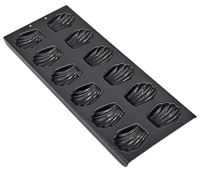 Productafbeelding van Madeleine-vorm, 12 stuks, 35x14 cm