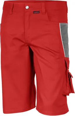 Produktbild von Qualitex Shorts "PRO", Größe: 62, Farbe: rot/grau