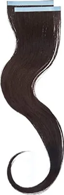 Produktbild von Balmain Tape+Clip Extensions aus Echthaar – 40 cm Länge für volles Haar