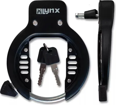 Produktbild von Lynx Ringlock Rahmen schwarz topboutbevestiging