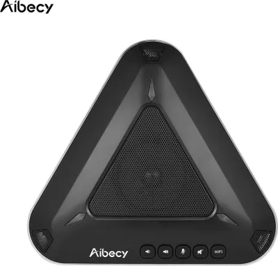 Obrázek produktu pro Aibecy MST-A1S USB videokonferenční mikrofon Handsfree 360° Audio Pickup Podpora Skype MSN QQ pro počítač mobilní telefon