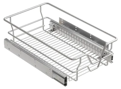 Produktbild von Ausziehbare Küchenschublade aus Chrom
