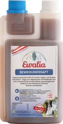 Produktbild von Ewalia Bewegungssaft 500 ml für Hunde