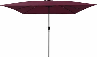 Produktbild von Garten-Sonnenschirm Bordeauxrot 295 x 295 x 245 cm