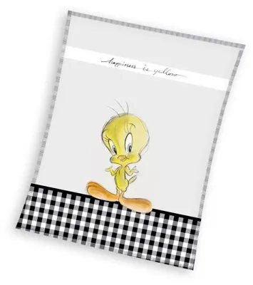 Obrázek produktu pro deka 130x170 LOONEY TUNES - TWEETY Enchanted melodies