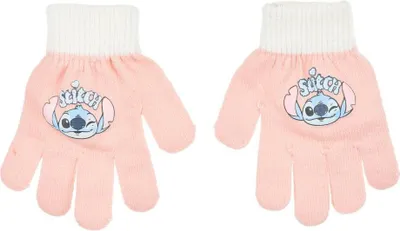 Produktbild von Disney Lilo und Stitch Pink Kinderhandschuh
