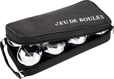 Immagine prodotto di Set da bocce - 8 palline in sacchetto nero con zip