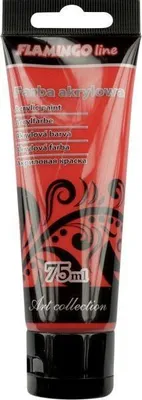 Produktbild von Titanum Flamingo Acrylfarbe Rot 75 ml