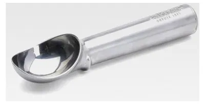 Produktbild von Eisportionierer aus Aluminiumguss - mit eutekischem Griff - 4,5 cm Durchmesser - Silber