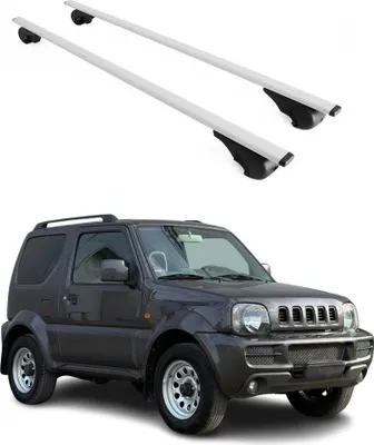 Immagine prodotto di Barre portatutto trasversali per Suzuki Jimny 1998-2018, colore argento