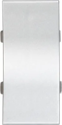 Immagine prodotto di HOLZBRINK Connettore per alzatina piano cucina in PVC Alluminio argento 23x23 mm