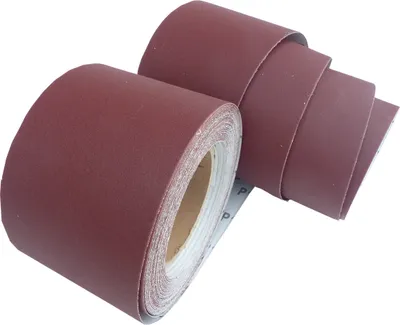 Produktbild von 25m Schleifpapier Rolle 93mm x 25m Körnung P100 Schleifband Schleifrolle Sandpapier Rollenschleifpapier BOHRFUX