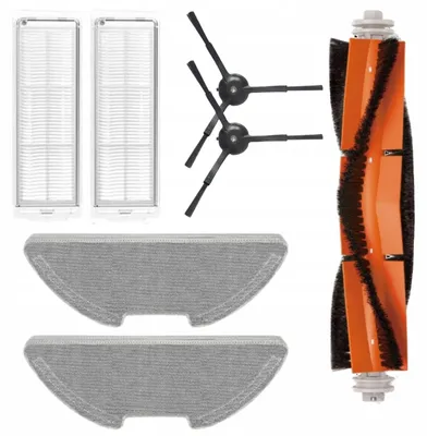 Produktbild von Zubehör für Staubsauger - 7 Teile - kompatibel für Xiaomi Mi Robot Vacuum Mop 2 PRO MJST1 - Hauptbürste