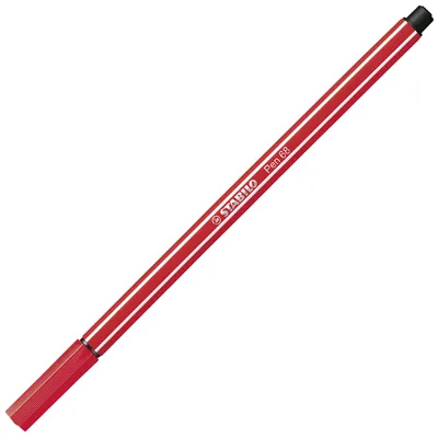 Obrázek produktu pro Prémiové plnicí pero - STABILO Pen 68 - Jednoduché pero - karmínové