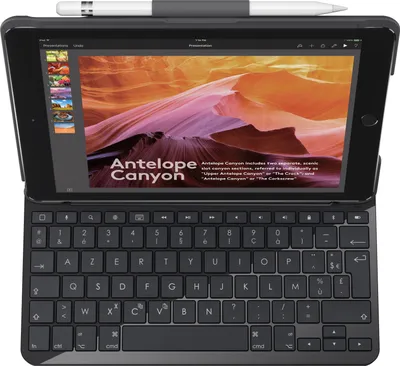 Zdjęcie produktu dla Logitech Slim Folio - klawiatura i etui folio