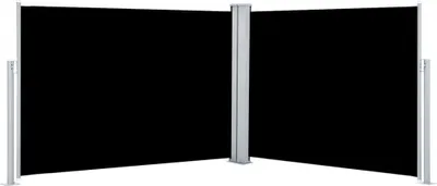 Obrázok produktu pre vidaXL Výsuvná bočná markíza čierna 100 x 1000 cm